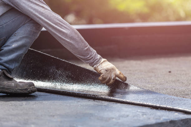 Professional Emergency Waterproofing technician working in Metuchen, NJ